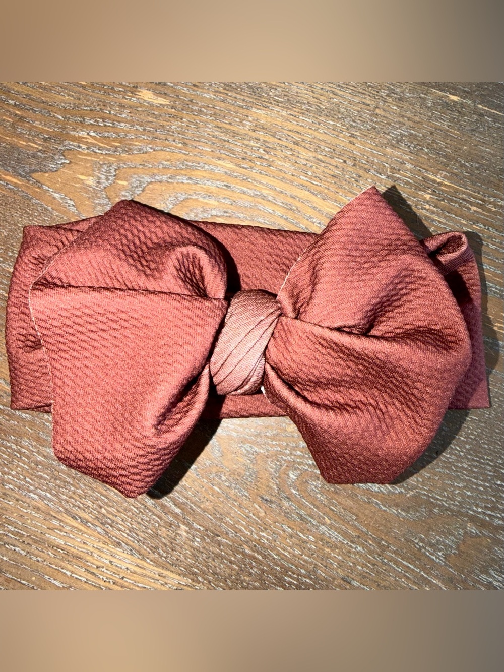Gigi and Max Brick Headwrap Bow (singular bow listing)